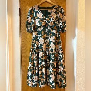 Anthropologie Gal Meets Glam Midi Dress